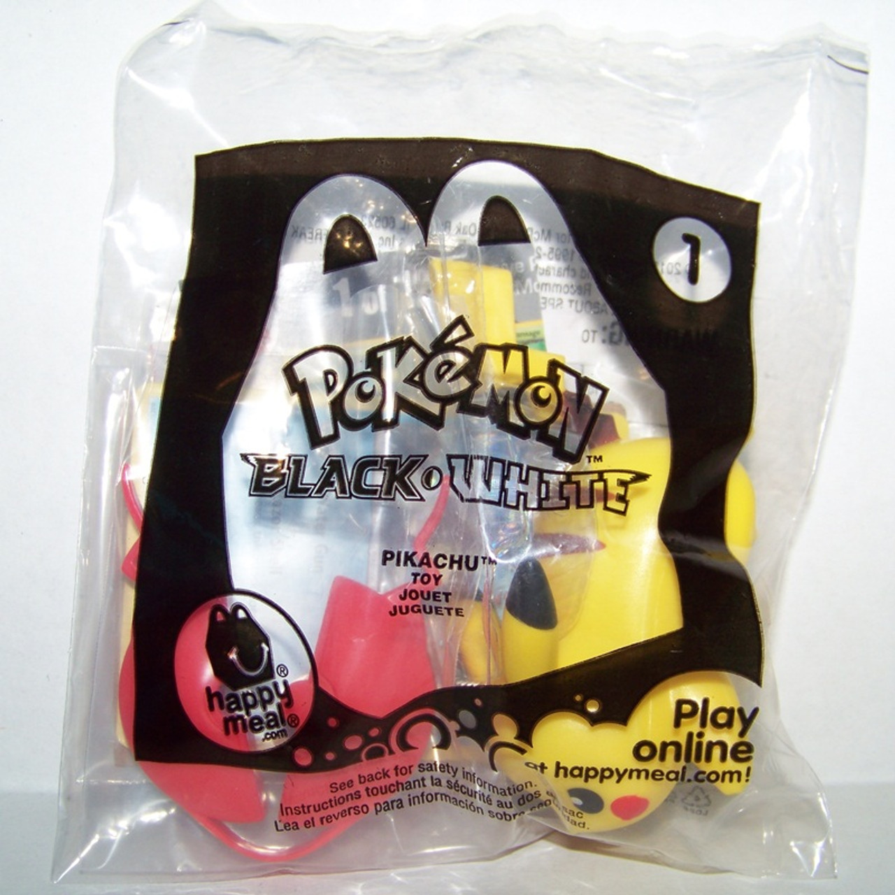 Pikachu Mc Donalds 2012 Pokemon Mc Lanche Feliz Coleção 2012