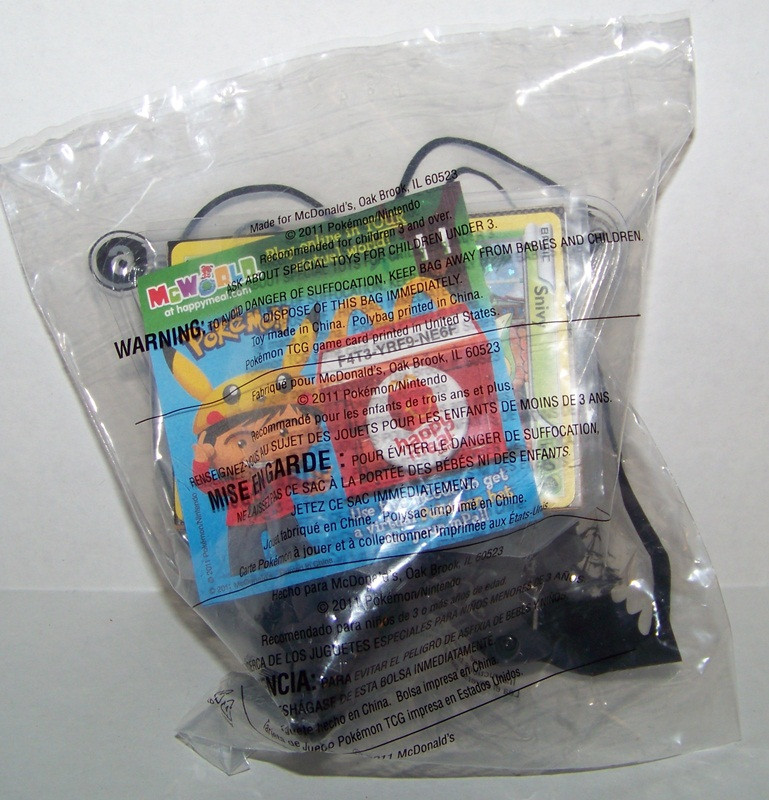 Pokemon Zekrom McDonalds 2011 happy meal toy