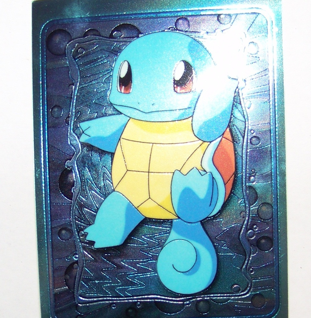 Pokemon Squirtle Large Promo Card Top Loader Foil