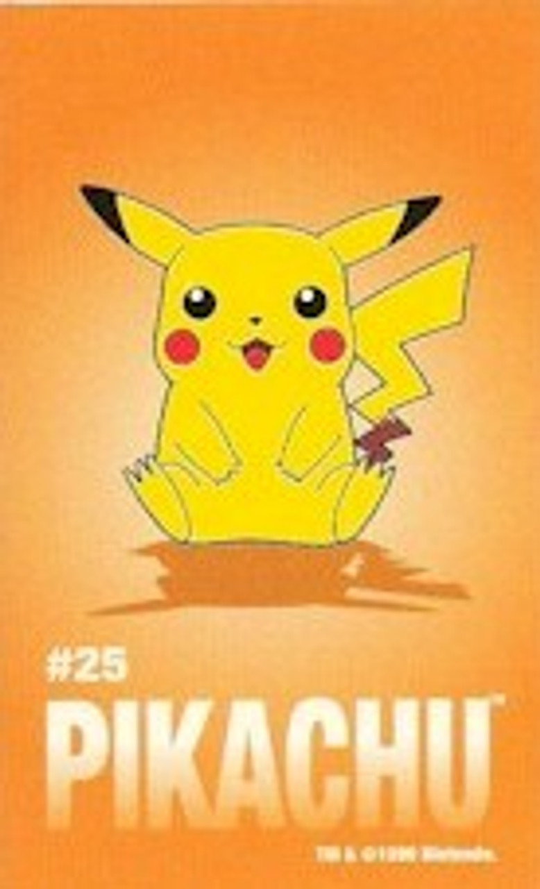 Pokemon Pikachu Sandylion Sticker Card