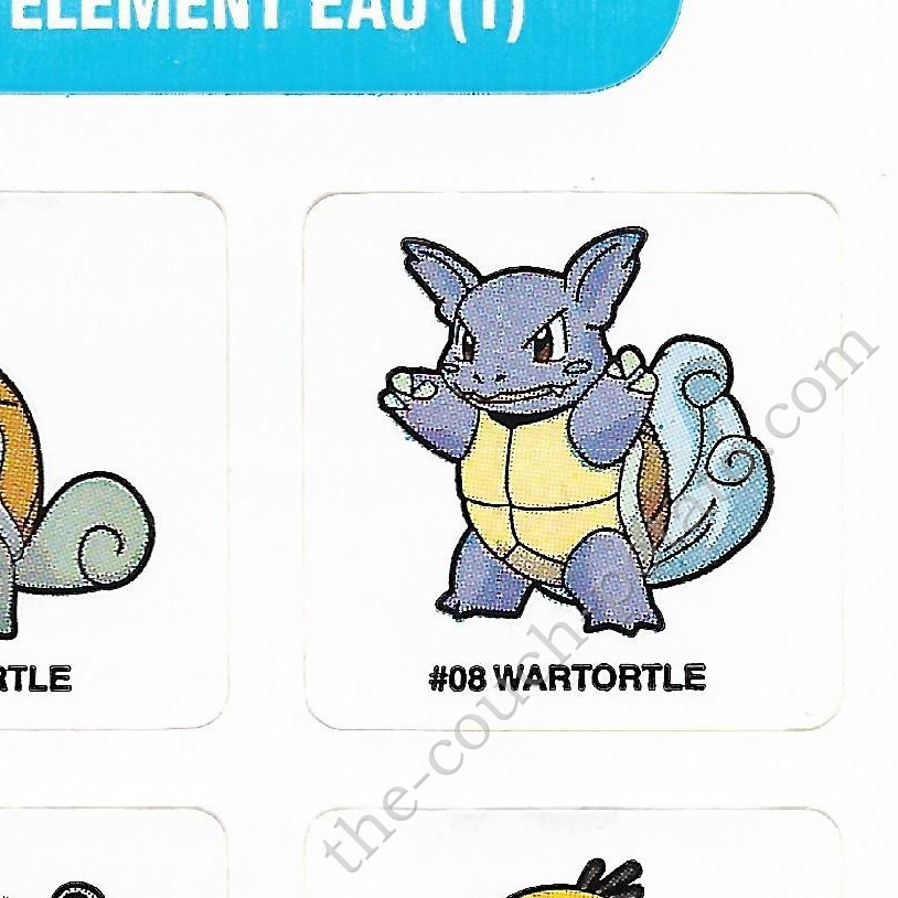 Pokemon sticker Wartortle
