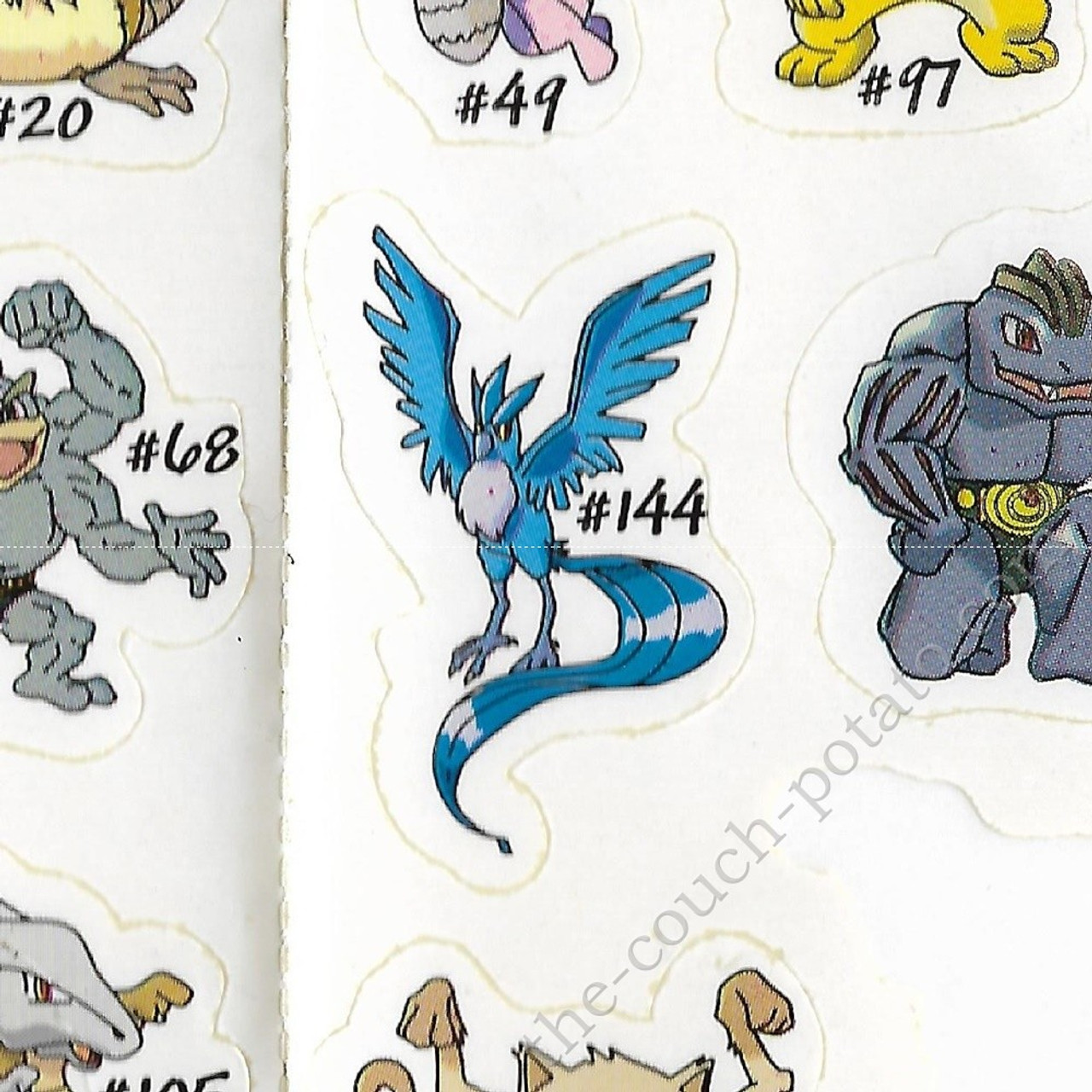 Pokemon Center 2018 My 151 Campaign Articuno Large Sticker NOT