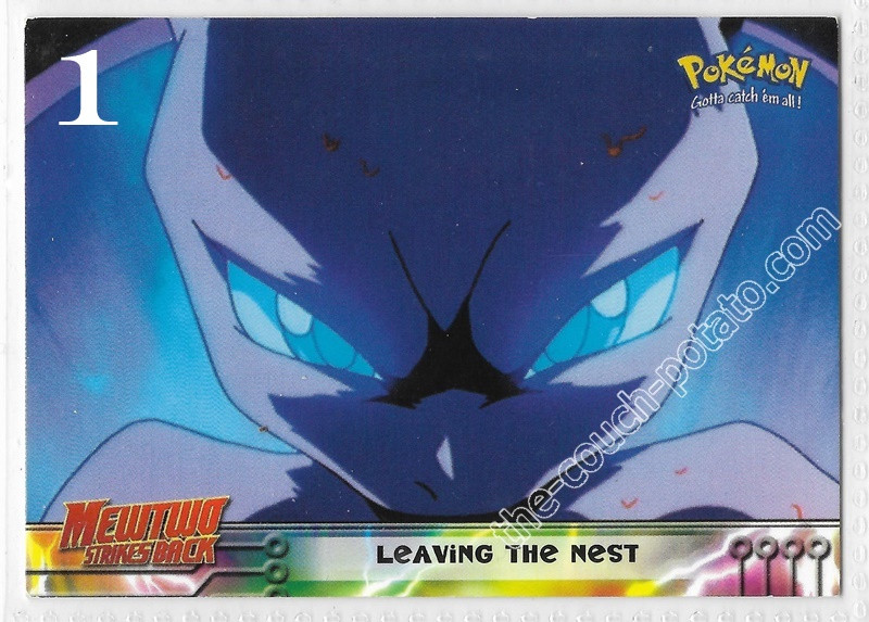 Pokemon Trading Card Topps 1999 Mewtwo Strikes Back