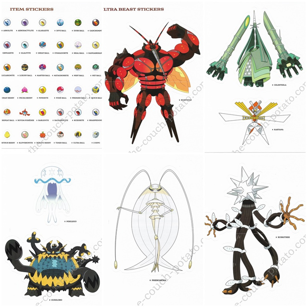 Pokémon Go TRADE - Ultra Beasts - Buzzwole, Celesteela, Guzzlord,  Xurkitree