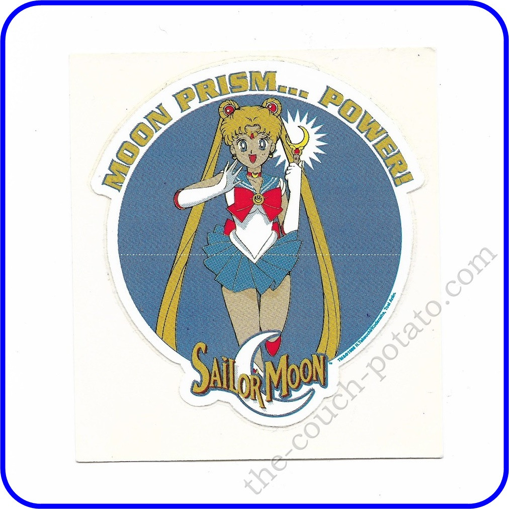 Sailor Moon sticker sheet diecut