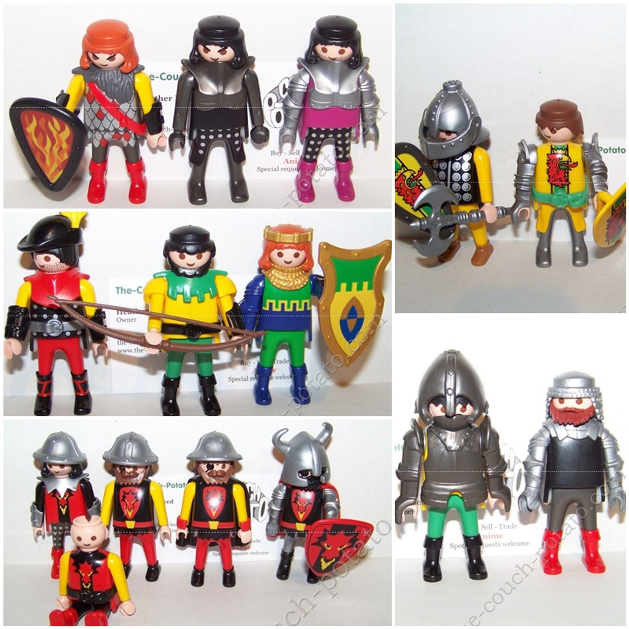 letvægt cyklus Samle Playmobil figure toys - Knight King Viking
