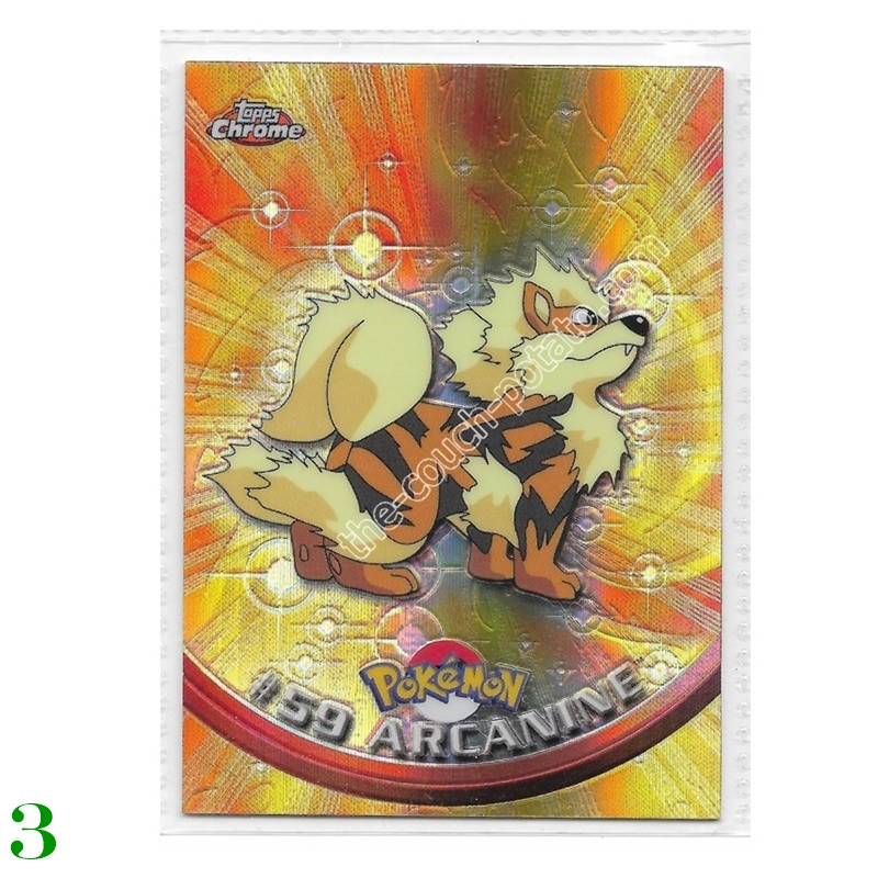 Pokemon Official Trading Cards Topps Chrome Foil