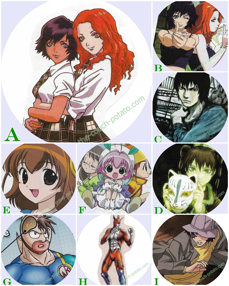 Custom Button or Key Chain t.A.T.u. Paragate Texhnolyze Sugar A