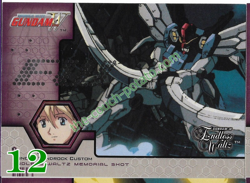 GUNDAM W 絶対戦力 トレーディングカード Gundam Wing Endless Waltz Trading Cards | the-couch-potato.com