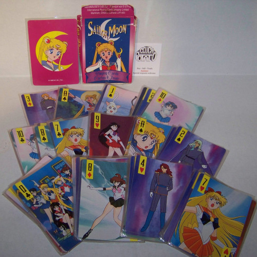 Sailor Moon playing cards deck
