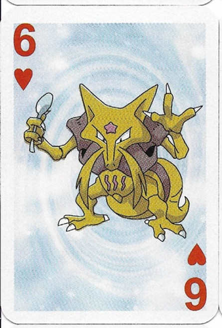 Pokemon Kadabra Mini Playing Card