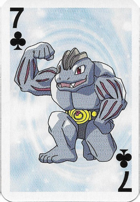 Pokemon Machoke Mini Playing Card