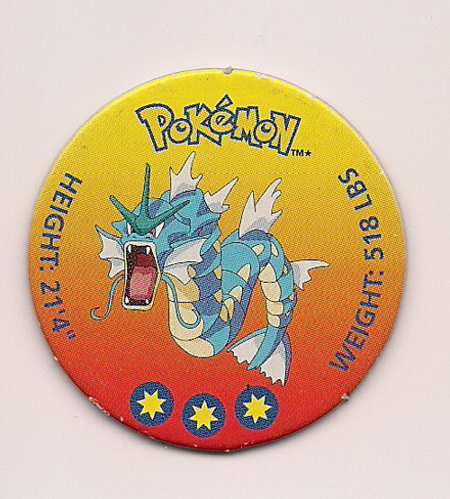 Pokemon Gyarados Battle Disc Pog