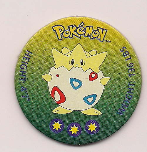 Pokemon Togepi Battle Disc Pog