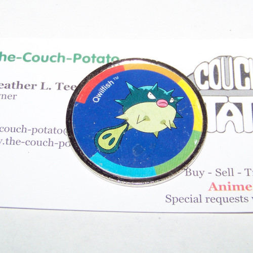 Pokemon Qwilfish Coin