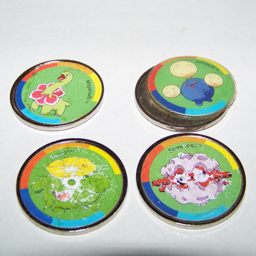 Pokemon Jumpluff Forretress Skiploom Meganium Coins
