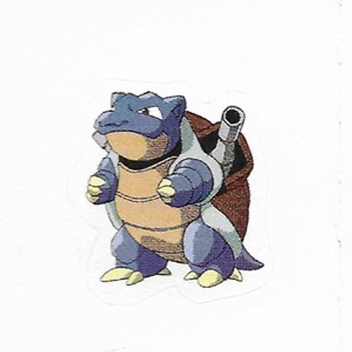 Pokemon Blastoise small sticker 5206-009