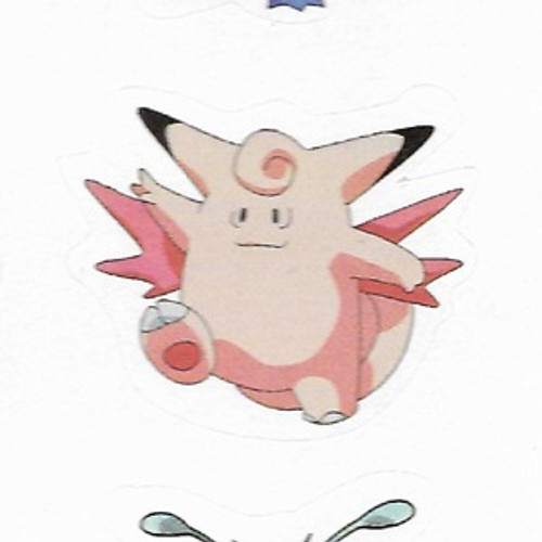 Pokemon Clefable small sticker 5206-036