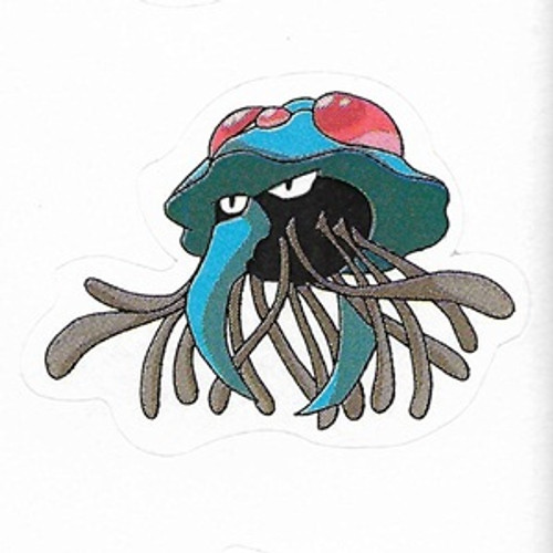 Pokemon Tentacruel small sticker 5206-073