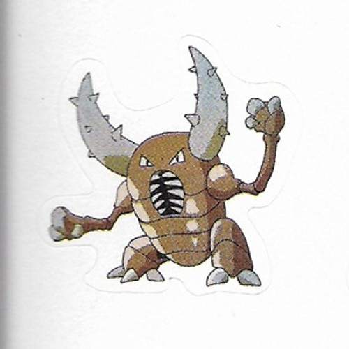 Pokemon Pinsir small sticker 5206-127