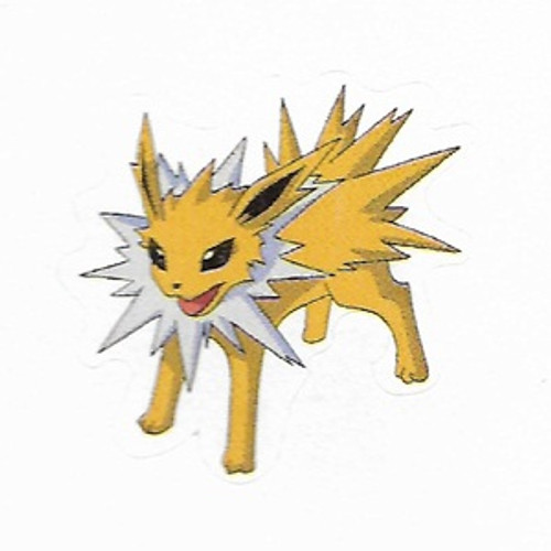 Pokemon Jolteon small sticker 5206-135