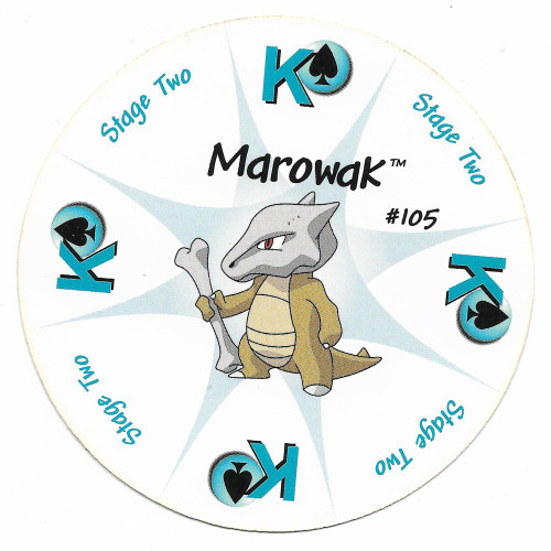 Pokemon Marowak Rummy Round Card