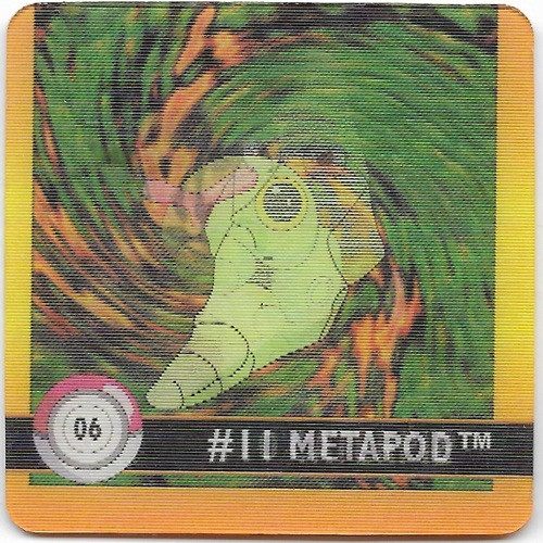 Pokemon Caterpie Metapod Action Flipz