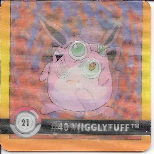 Pokemon Jigglypuff Wigglytuff Action Flipz