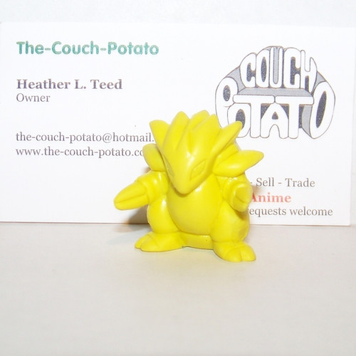 Pokemon Sandslash Eraser figure