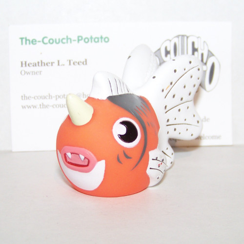 Pokemon vinyl toy

Seaking
approx. 2 inches tall
Jay Franco & Sons 1999
Playfully Yours