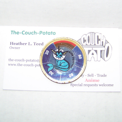 Pokemon Vaporeon Battle Coin Game
