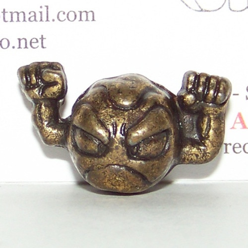 Pokemon Geodude Brass Metal Figure Bandai