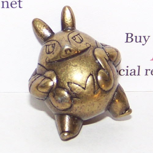Pokemon Pignite DP Brass Metal Figure Bandai