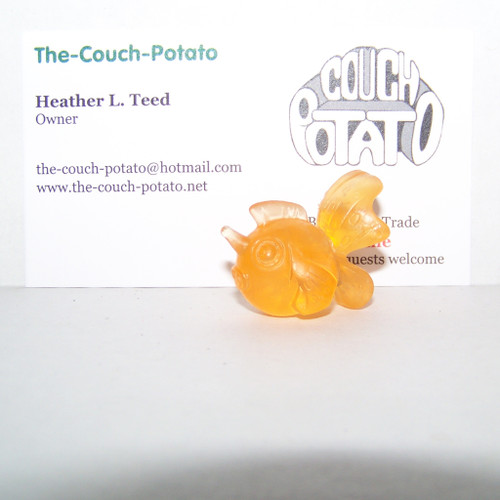 Pokemon Seaking Clear Orange Mini Model Figure Bandai