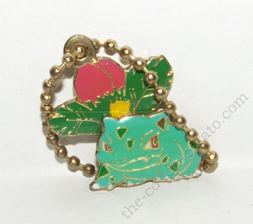 Pokemon Ivysaur metal Keychain Charm