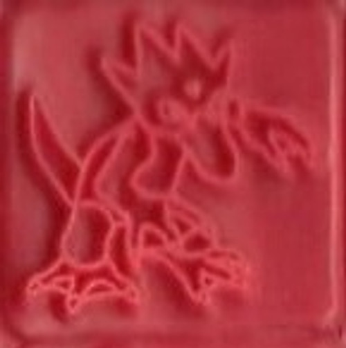 Pokemon Golduck square stamp