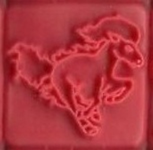 Pokemon Ponyta square stamp
