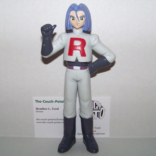 Pokemon Pocket Monsters Trainer Team Rocket James Tomy figure