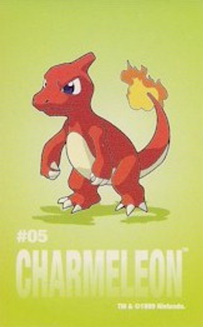 Pokemon Charmeleon Sticker Card Sandylion 5413005