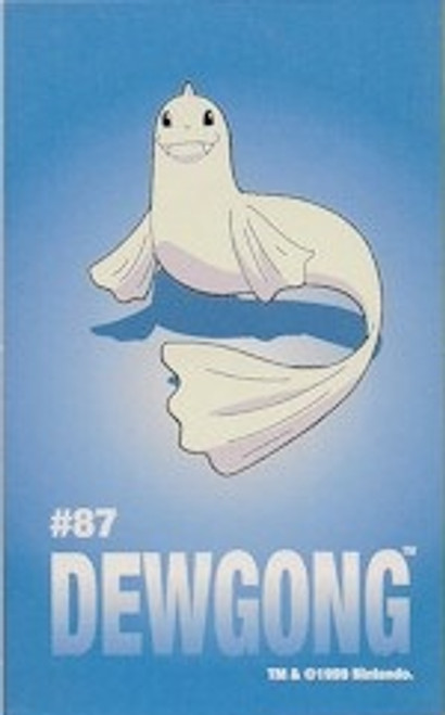 Pokemon Dewgong Sticker Card Sandylion 5413087