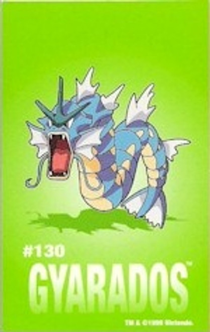 Pokemon Gyarados Sticker Card Sandylion 5413130