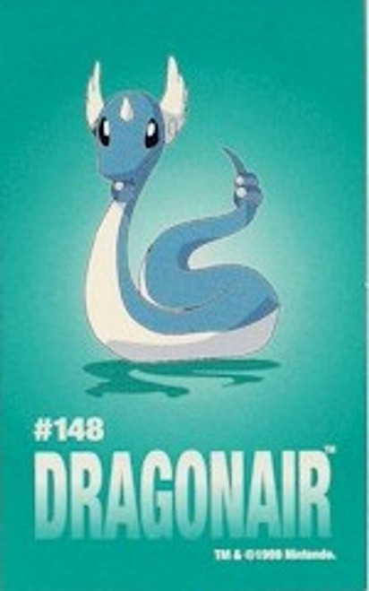 Pokemon Dragonair Sticker Card Sandylion 5413148