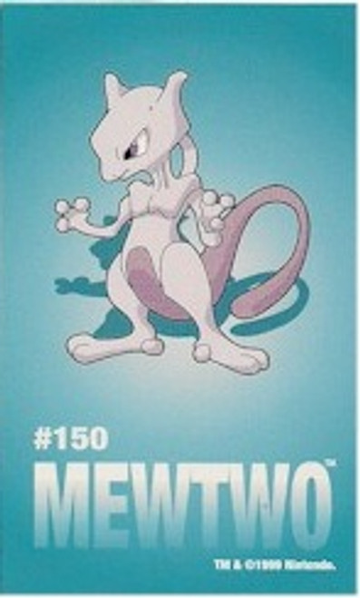 Pokemon Mewtwo Sticker Card Sandylion 5413150
