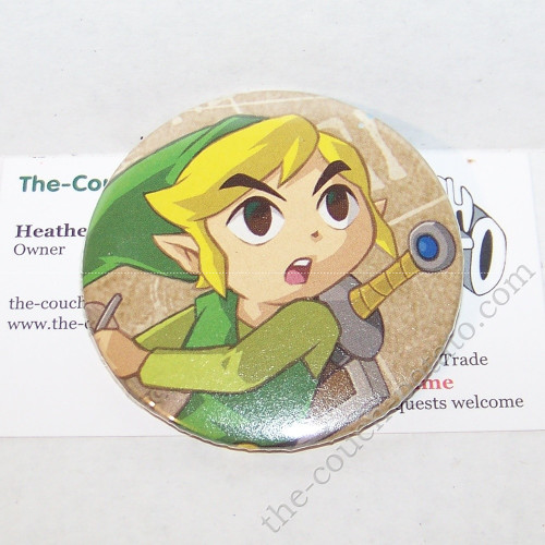 Legend of Zelda Link - Custom Button