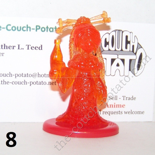 Final Fantasy X Lulu Chibi Crystal figure toy Coca-Cola