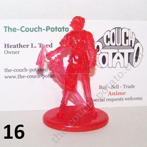 Final Fantasy X Tidus Crystal figure toy Coca-Col