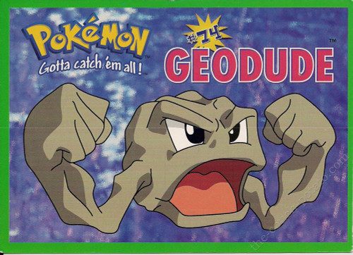 Pokemon Geodude Postcard Nintendo Pokemon Geodude Postcard Nintendo