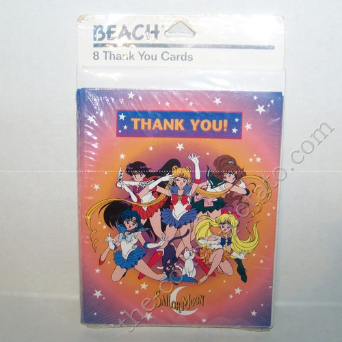 Sailor Moon Thank you Cards