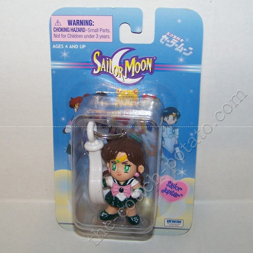 Sailor Moon Sailor Jupiter Keychain Clip-on Irwin Chibi