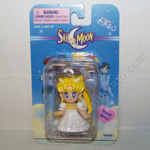 Sailor Moon Princess Serena Serenity Keychain Clip-on Irwin Chibi